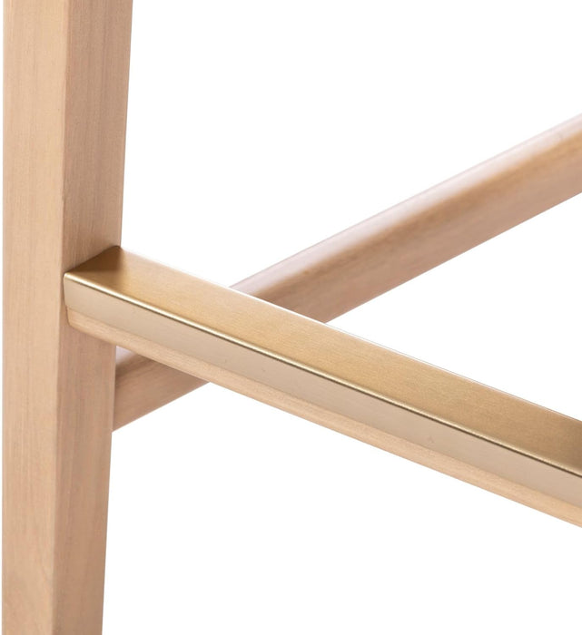 Smythe Bar Stool, Counter Height, Set of 2, Blonde | Minimalist Design, Low-Voc Finishes, Easy Assembly, Smart Style