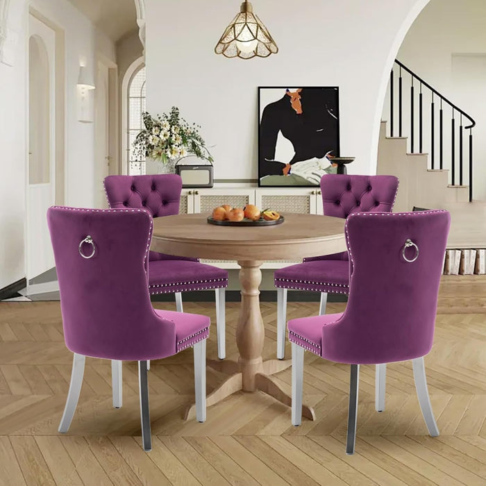Pastel Purple Dining Bench Affordable Oval Dining Table With Cross