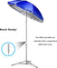 Ultimate Portable Sun Shade Umbrella – Lightweight Adjustable Outdoor Patio & Beach Umbrella with Tripod Base (Blue)
