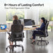 M102 Pro Ergonomic Office Chair, 3D Dynamic Lumbar Support, Black