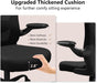 Ergonomic Office Chair, Comfort Swivel Home Office Task Chair, Breathable Mesh Desk Chair, Lumbar Support Computer Chair with Flip-Up Arms and Adjustable Height