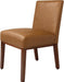 Kolbe Dining Chair - Carmel Faux Leather，19.5" Seat Height, Ideal for 29-31 Inch Tables (Single Pack)