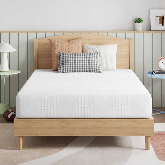 Full Size Mattress, 8 Inch Full Size Mattress in a Box, Gel Memory Foam Mattresses with Comfort Foam for Cooling Night Sleep, Pressure Relief, Certipur-Us Certified