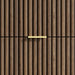 47" Tall Fluted 5-Drawer Dresser for Bedroom, Walnut