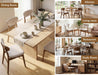 Wooden Dining Chairs Set of 4, Farmhouse Kitchen Chairs
