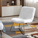 Faux Fur Upholstered Living Room Chair
