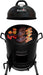 Char-Broil Bullet Charcoal Smoker 16" - 18202075,Black