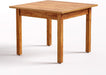 39 Inches Square Dining Table for 4 People, Brown Wooden Kitchen Table Small Dinner Table, Modern Dining Room Tables for Living Room, Kitchen, Oak Brown
