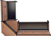 Black and Pecan Breakfast Dining Set Ardmore Nook