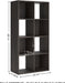 Piperton 8 Cube Storage Organizer or Bookcase, Charcoal
