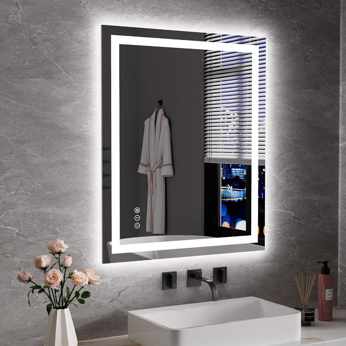 LED Bathroom Mirror, Bathroom Vanity Mirror, 30"X36"