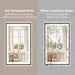 28"X36" LED Bathroom Mirror, Frontlit&Backlit, Controlled Separately