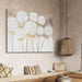 Large Hand Painted Wall Art White Hydrangea Canvas Wall Decor, Modern Floral Wall Decor, 3D Textured Oil Painting, Large Canvas Wall Art for Living Room Bedroom Office Decoration 40X28 Inch