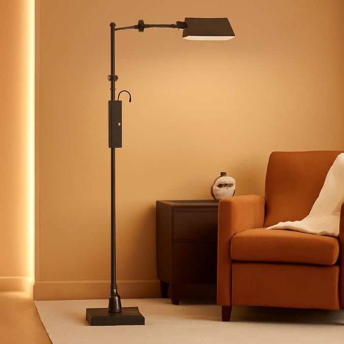 Bronze Height Adjustable Color Temperature Floor Lamp