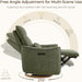 CHITA Power Swivel Glider Recliner Chair, Nursery Glider, Moss Green