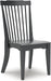 Mendinfort Dining Room Side Chair, Set of 2, Black