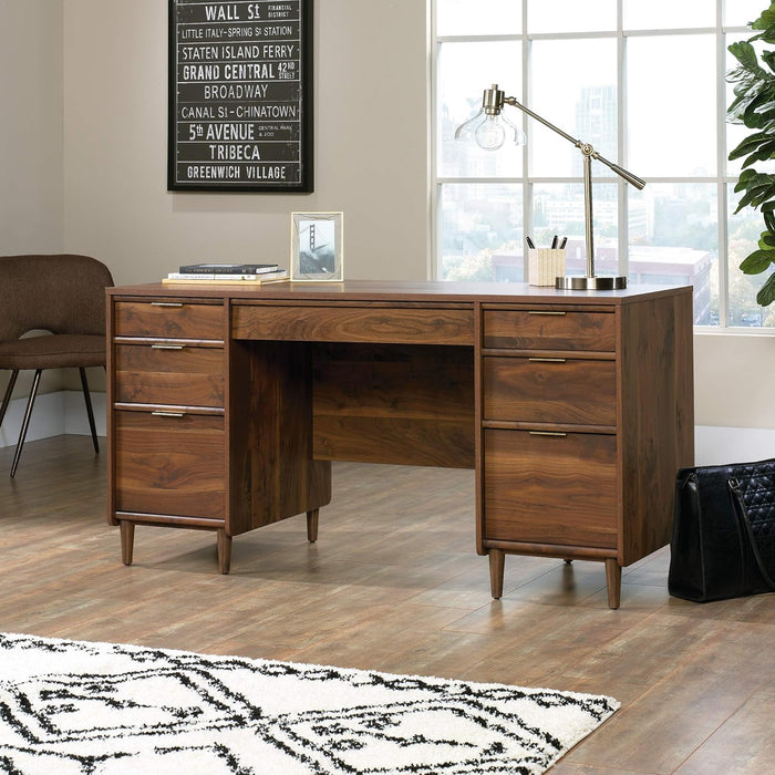 Clifford Place Executive Desk, in Grand Walnut Finish