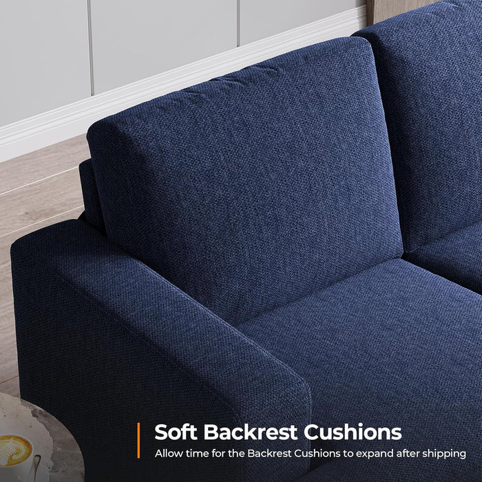 Three Seater Sofa With Sumptuously Padded Cushions