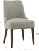 Home Decor | Upholstered Gayle Slide Dining Chair | Dining Chair Single | Decorative Home Furniture, Woven Gray