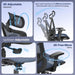 Ergonomic Office Chair with 3D Headrest, T23 High Back Mesh Desk Chair with Adjustment Lumbar Support & 3D Armrests, Chair, Big and Tall Swivel Computer Chair for Home Office, Gaming
