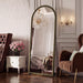 Antique Bronze Full Length Mirror 71X28 In, Beaded Standing Mirror