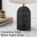Table Lamps Set of 2, Resin Bedside Lamps for Living Room Bedroom