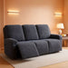 Recliner Sofa Covers Sectional Couch Cover for Reclining Couch 3 Seat, 5-Pieces 3 Cushion Sofa Stretch Recliner Sofa Slipcover, Soft Jacquard Furniture Dog Couch Cover Protector