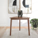 Signature Design by Ashley 1-Piece Small Triangle Dining Table, Seats 3 | Small Dining Table, Seats up to 3, Hardwood Solids with Mango Wood Veneer and MDF Substrates, Beveled Edge, Allstream Series