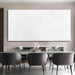 Large Wall Art Modern Canvas Picture Abstract Wall Decor White Line Art for Living Room Neutral Artwork for Office Bedroom 29"X58" Geometric Painting