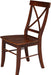 International Concepts X-Back Chair, Espresso