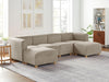 Oversized Modular Sectional Sofa with Chaise