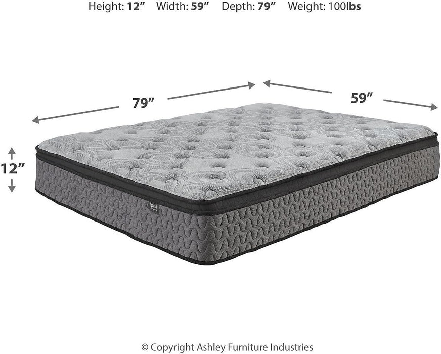 Executive Queen Hybrid Mattress 12 Inch GelMemoryFoamPlus