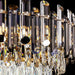 31.5 Inch Handcrafted Baroque Style Crystal Chandelier