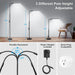 LED Floor Lamp DualHead Dimmable LashExtension Modern