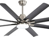 Smart Reversible Ceiling Fan With Integrated Lighting