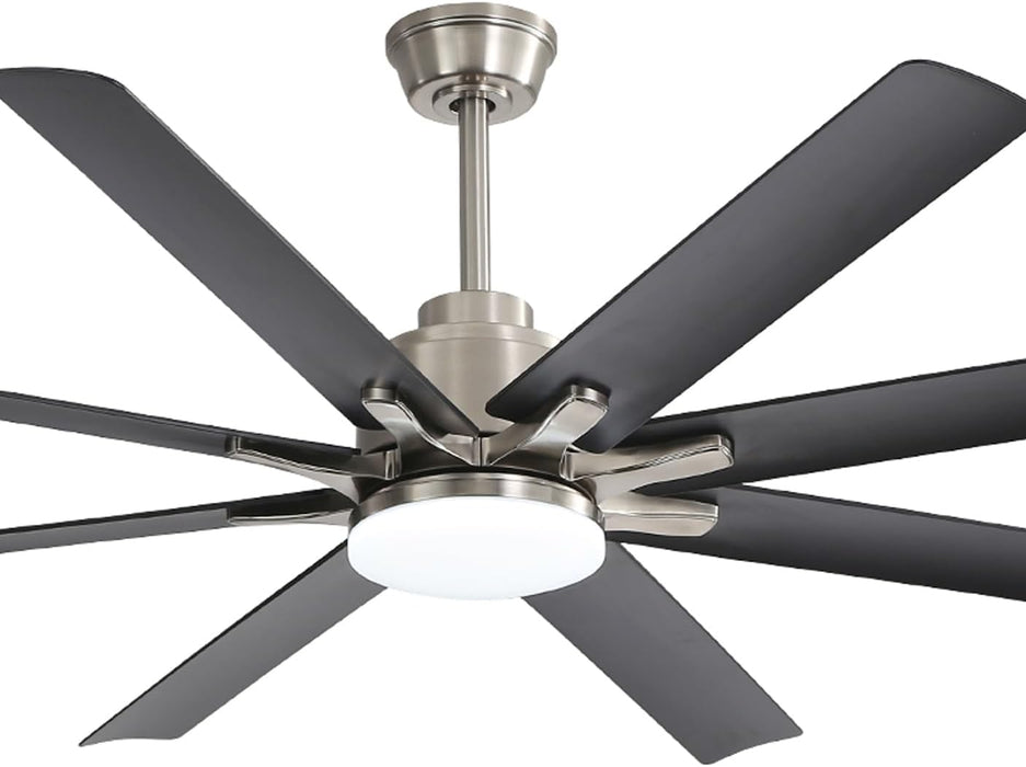 Smart Reversible Ceiling Fan With Integrated Lighting
