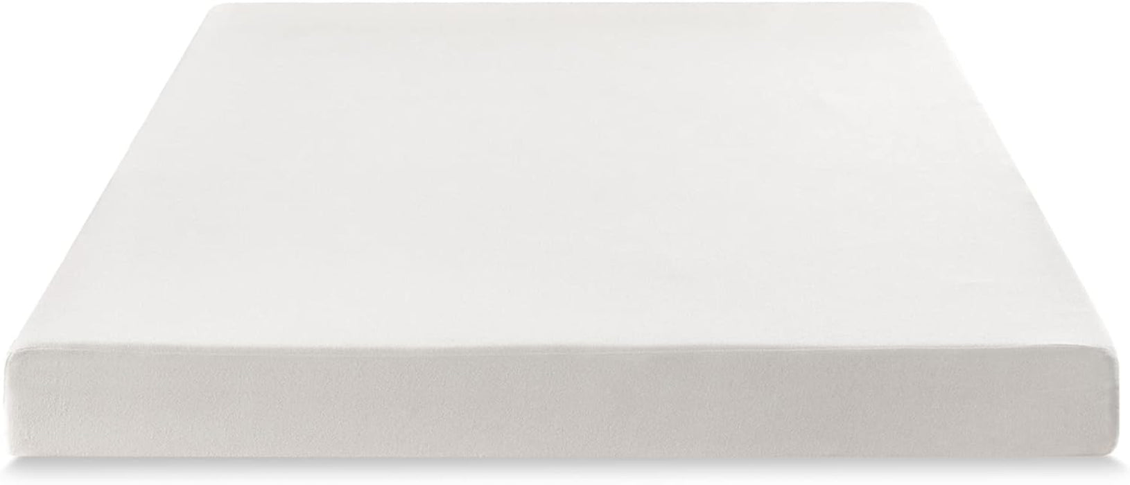 Full Mattress 6 Inch Bed-In-A-Box, Green Tea Memory Foam White