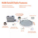 HLB Series 6 In. Adjustable CCT Canless IC Rated Dimmable Indoor, Outdoor Integrated LED Recessed Light Kit