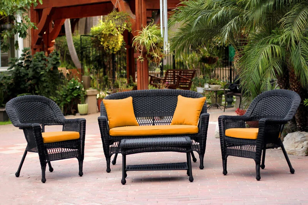 Cecilton 4 - Person Patio Conversation Sets with Cushions