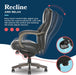La-Z-Boy Big and Tall Executive Office Chair Lumbar Support, Leather Chair