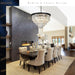 Large Black Crystal Chandelier 30 Inch RoundCrystal