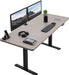 Electric 71 X 30 in Standing Desk, Memory Height Adjustment, 1B Series, Dark Gray Top Black Frame, DESK - KIT - 1B7G - ShipItFurniture