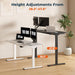 Electric Dual Motor Standing Desk with Adjustable Height - ShipItFurniture