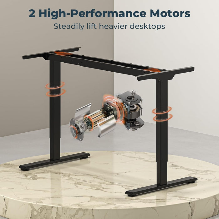 Electric Dual Motor Standing Desk with Adjustable Height - ShipItFurniture