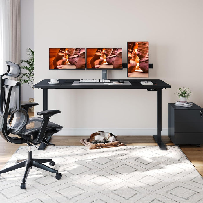 Electric Dual Motor Standing Desk with Adjustable Height - ShipItFurniture