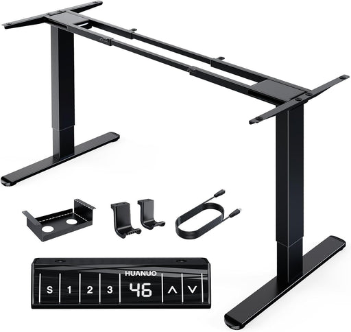 Electric Height Adjustable Desk Frame with Dual Motors - ShipItFurniture