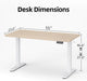 Electric Height Adjustable Standing Desk for Home Office - ShipItFurniture