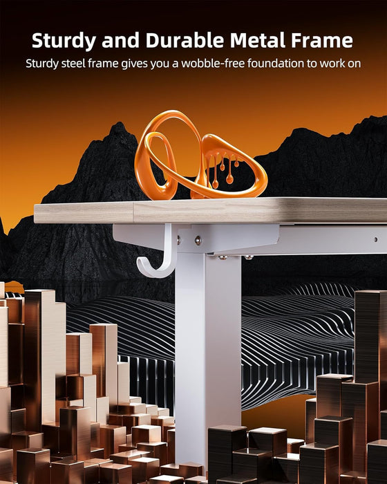 Electric Height Adjustable Standing Desk for Home Office - ShipItFurniture