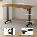 Electric Height Adjustable Standing Desk with Casters - ShipItFurniture