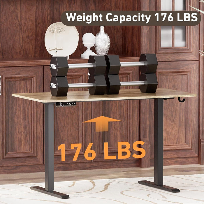 Electric Height Adjustable Standing Desk with Wheels - ShipItFurniture